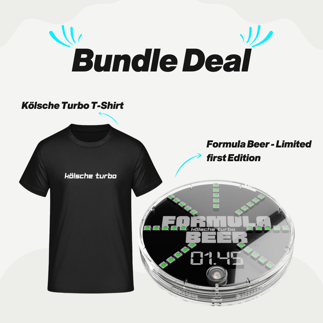 Formula Beer & T-Shirt Bundle Deal